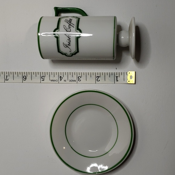 NWT, Set of 4 Irish Coffee cups and 4 saucers - Picture 3 of 4